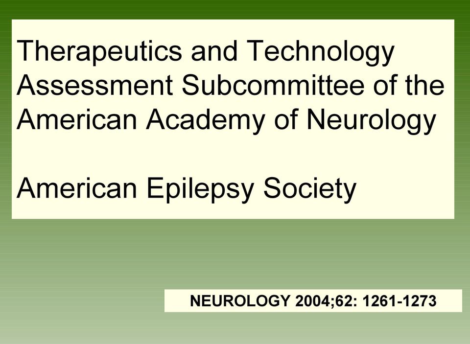 American Academy of Neurology