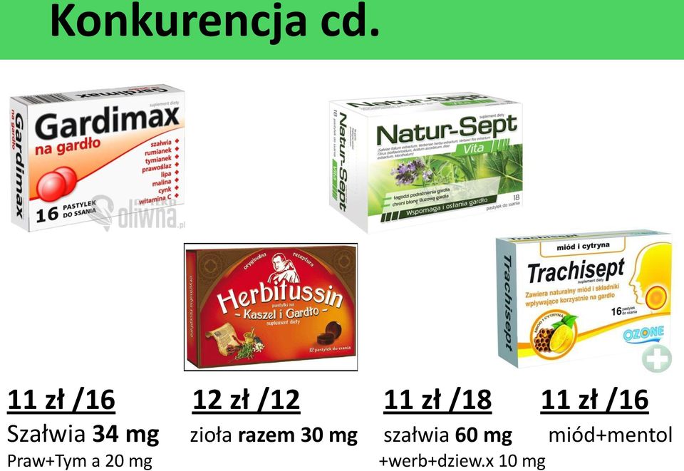 /16 Szałwia 34 mg zioła razem 30 mg