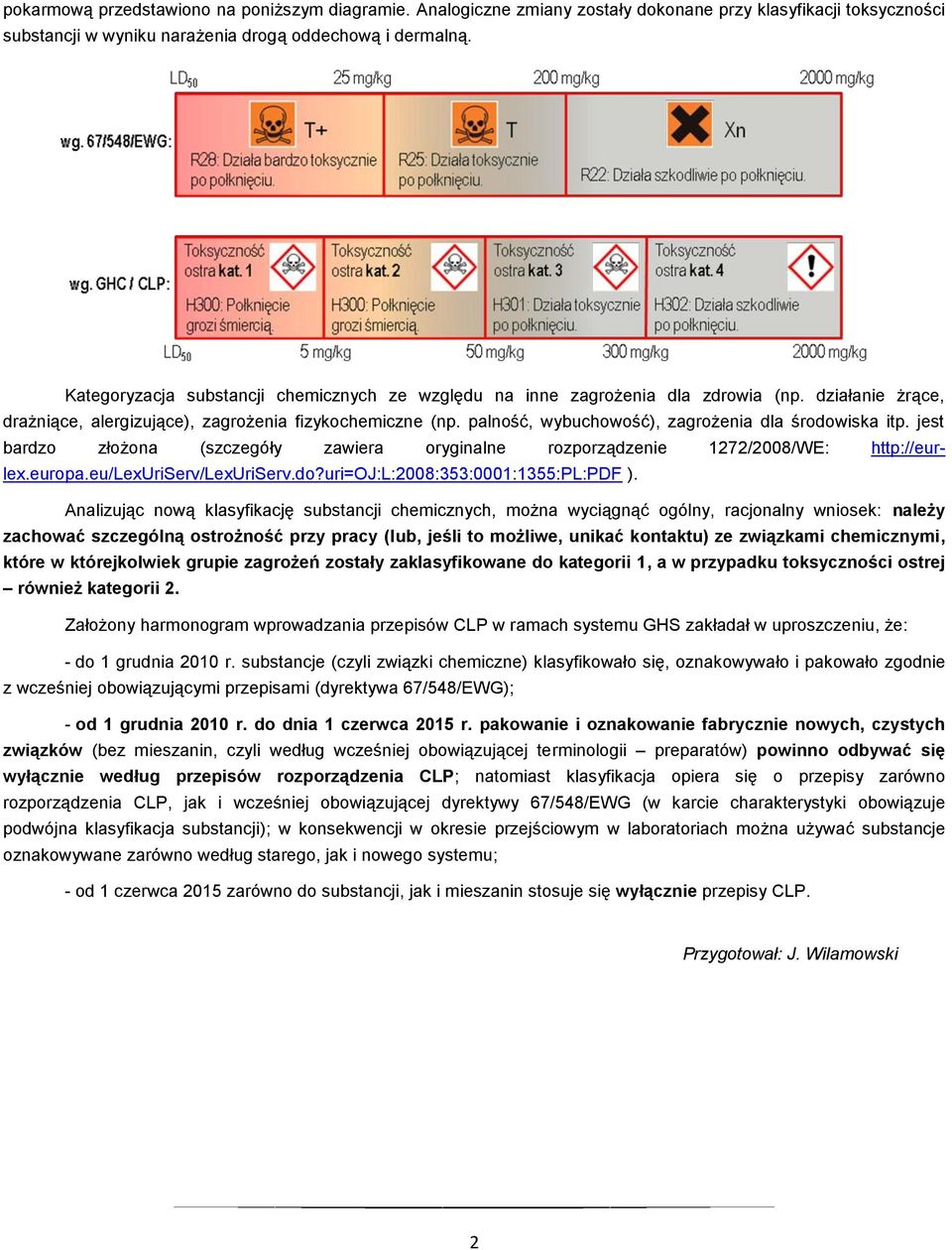 palność, wybuchowość), zagrożenia dla środowiska itp. jest bardzo złożona (szczegóły zawiera oryginalne rozporządzenie 1272/2008/WE: http://eurlex.europa.eu/lexuriserv/lexuriserv.do?uri=oj:l:2008:353:0001:1355:pl:pdf ).