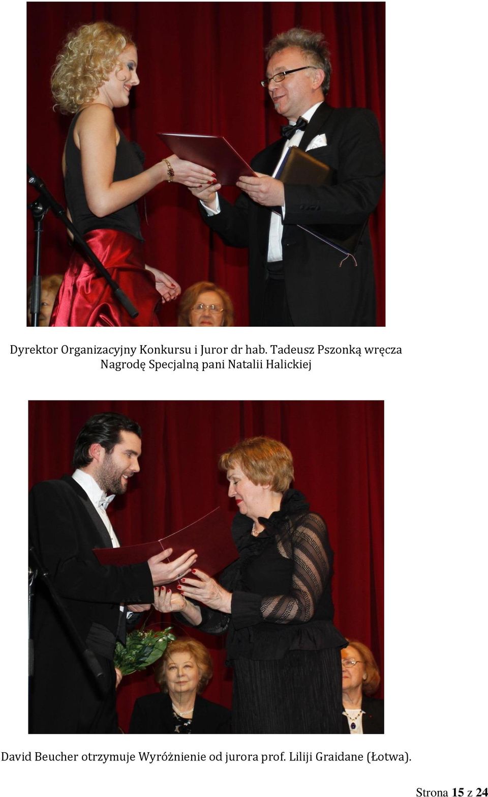 Natalii Halickiej David Beucher otrzymuje