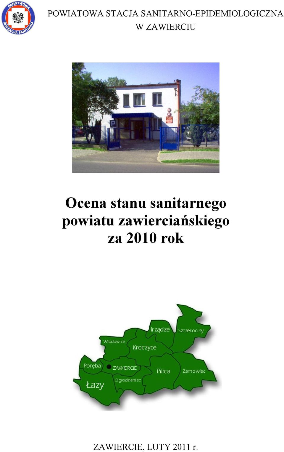 ZAWIERCIU Ocena stanu sanitarnego