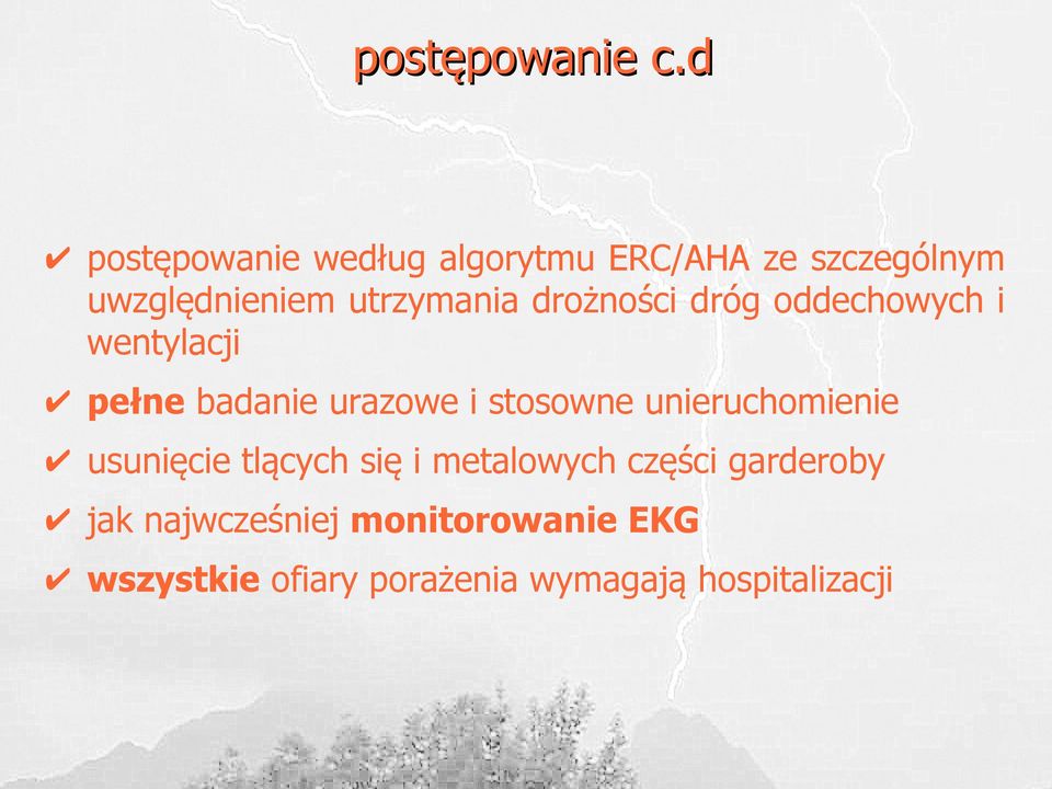 drożności dróg oddechowych i wentylacji pełne badanie urazowe i stosowne