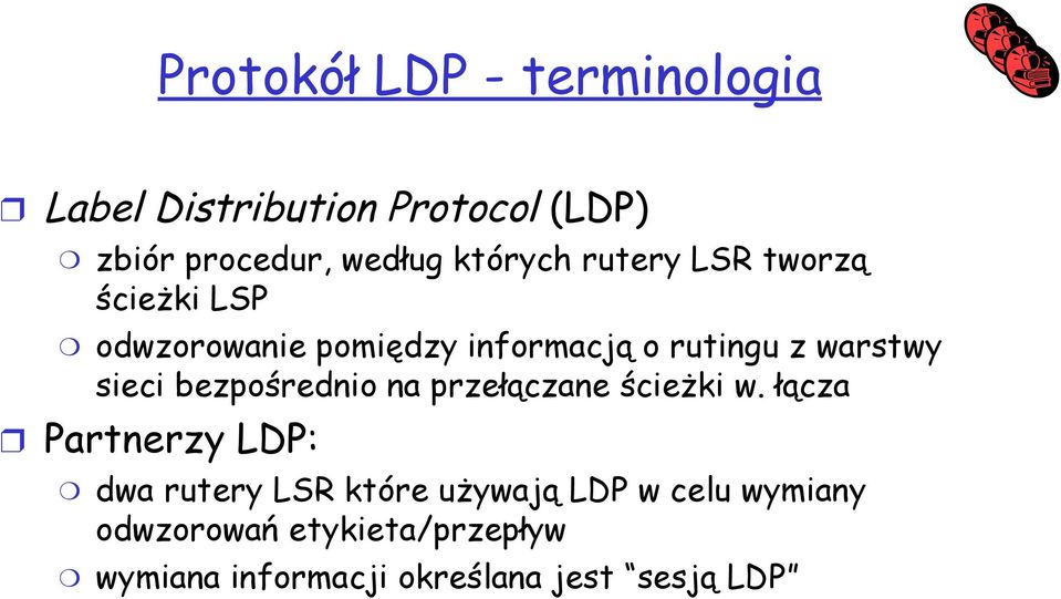 sieci bezpośrednio na przełączane ścieżki w.