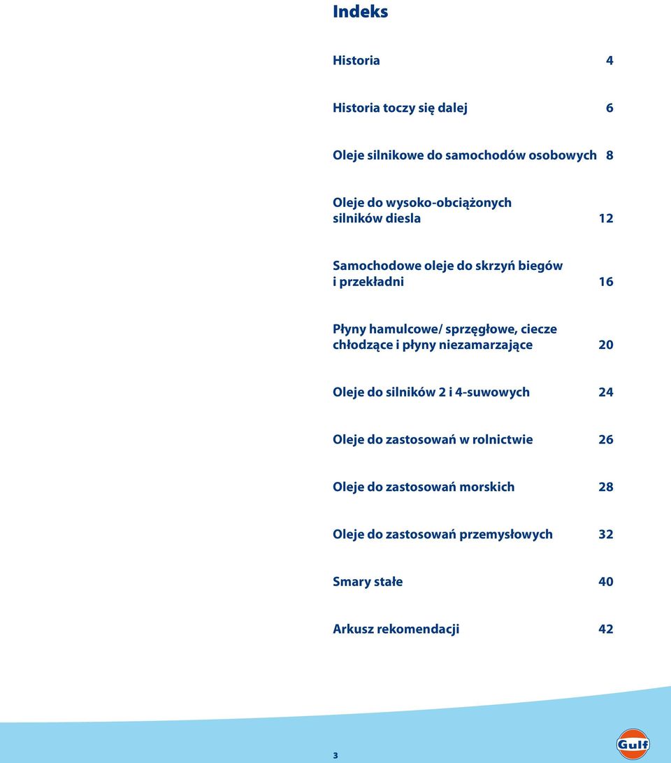 sprzęgłowe, ciecze chłodzące i płyny niezamarzające 20 Oleje do silników 2 i 4-suwowych 24 Oleje do
