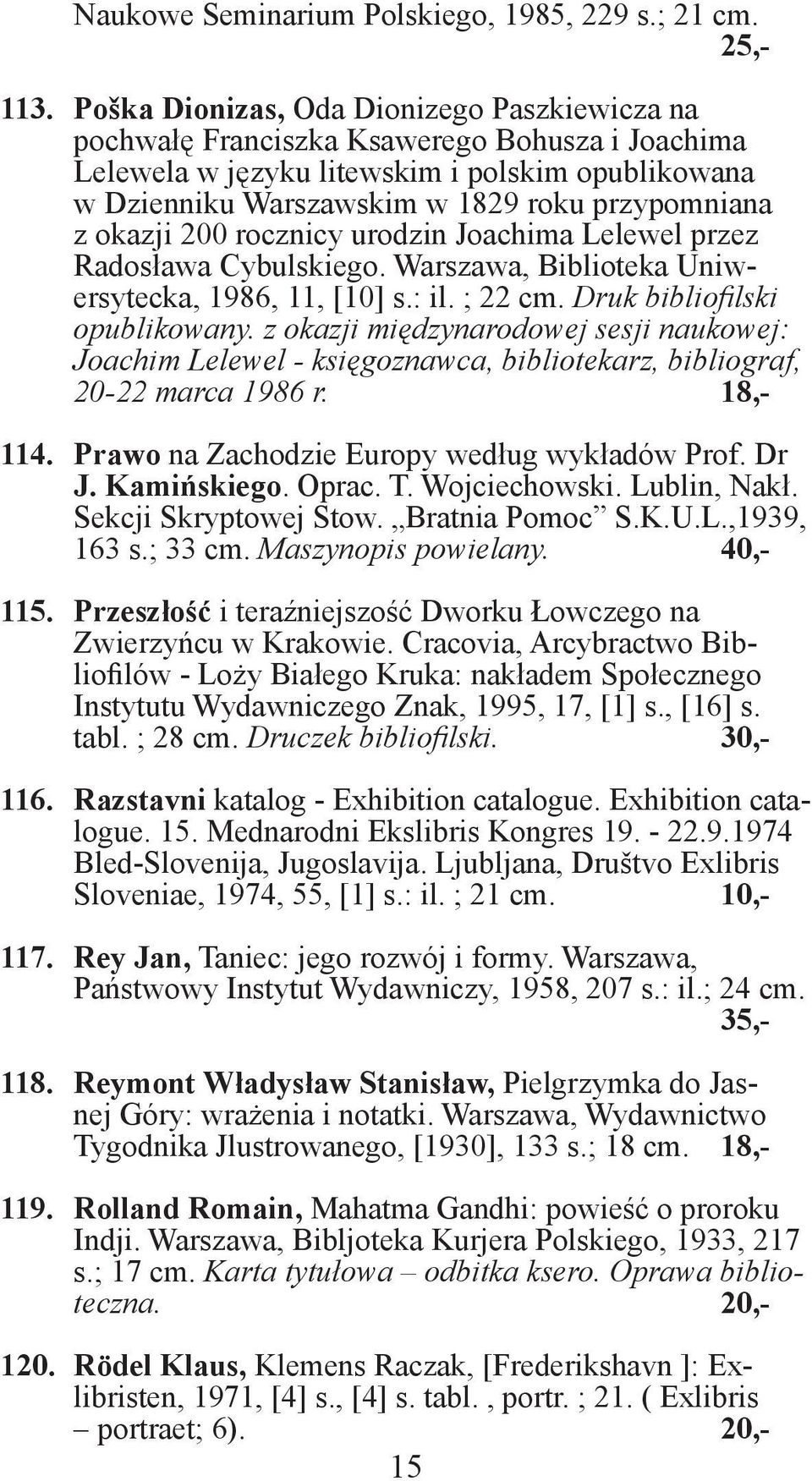 JANA JEMELKOVA 1980 Exlibris para Gernot Blum 