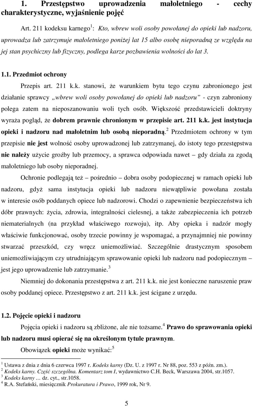 Prawo datujące małoletniego