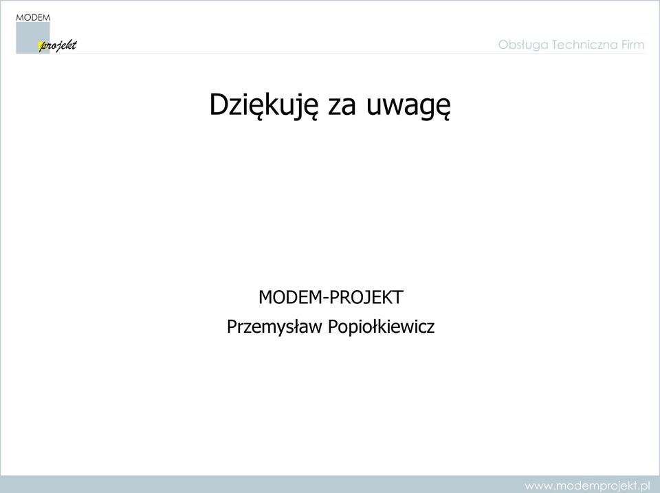 MODEM-PROJEKT