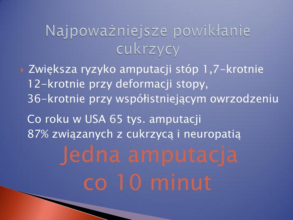 współistniejącym owrzodzeniu Co roku w USA 65 tys.
