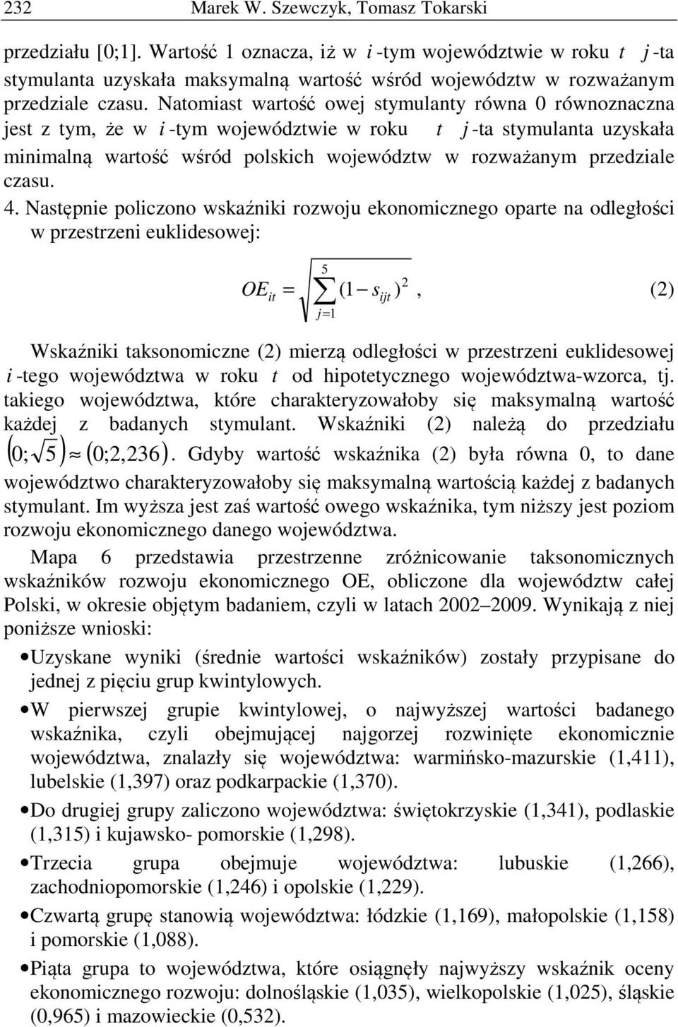 czasu. 4.