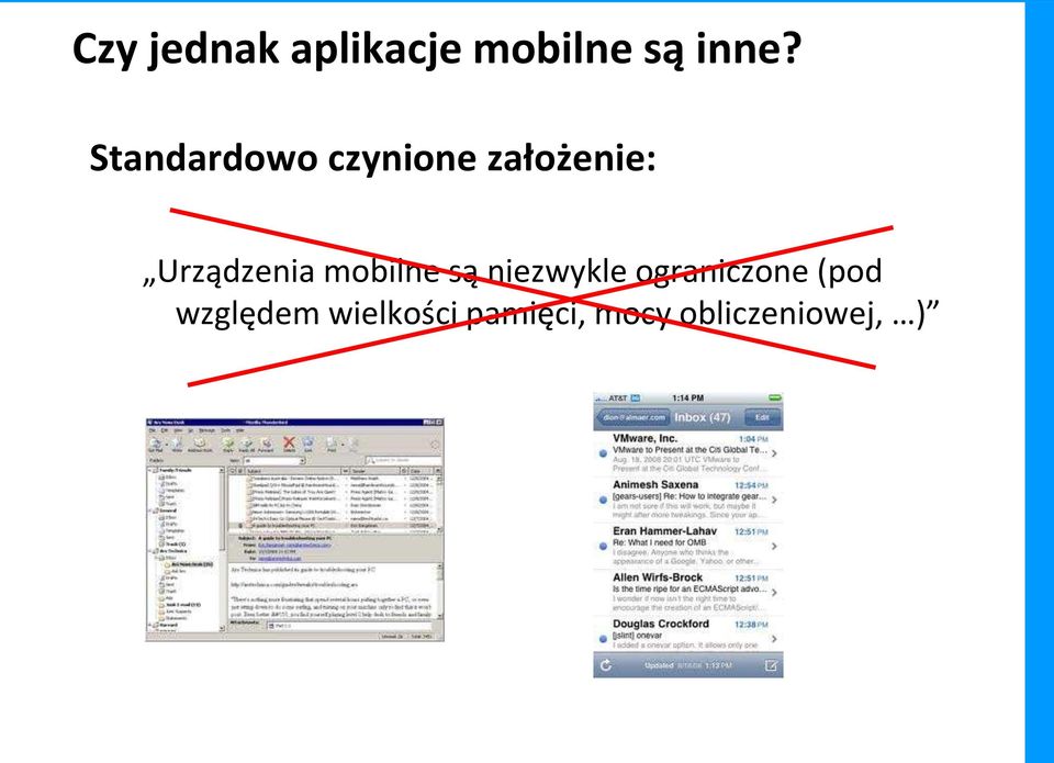 Urządzenia mobilne są niezwykle