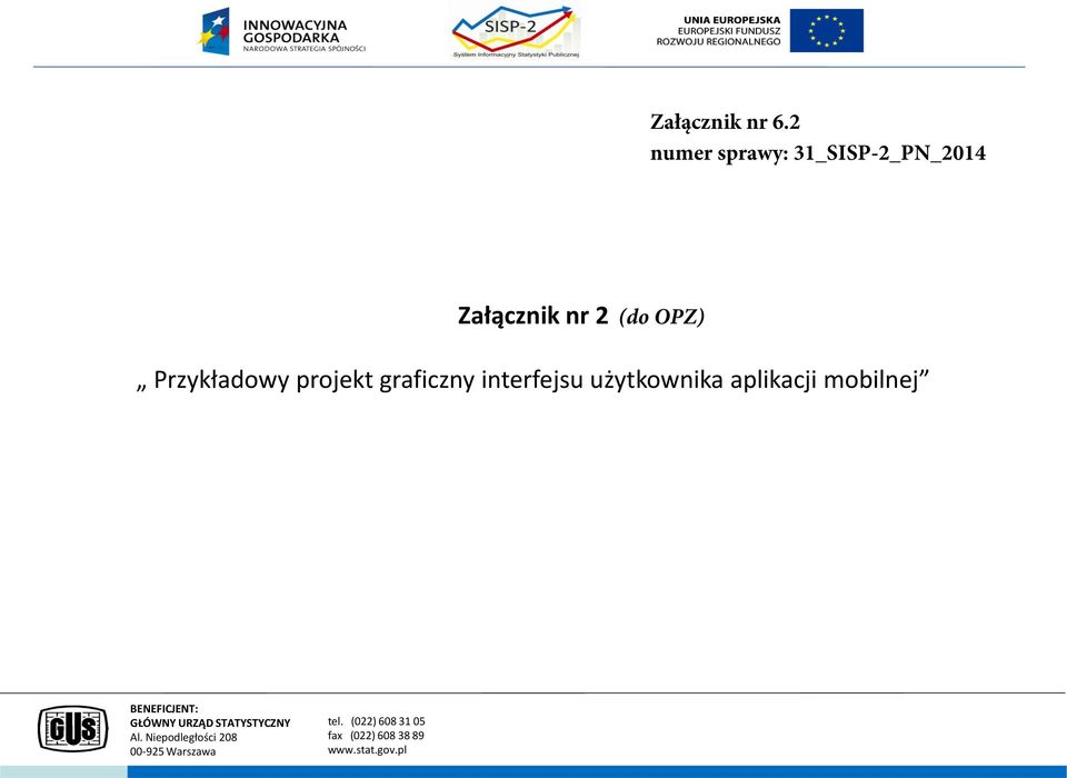 Załącznik nr 2 (do OPZ) Przykładowy