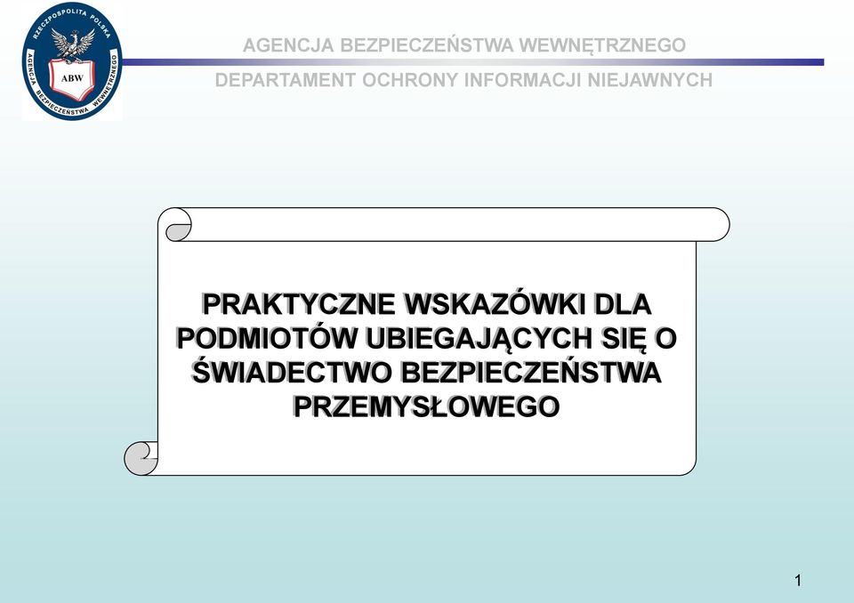 UBIEGAJĄCYCH SIĘ O