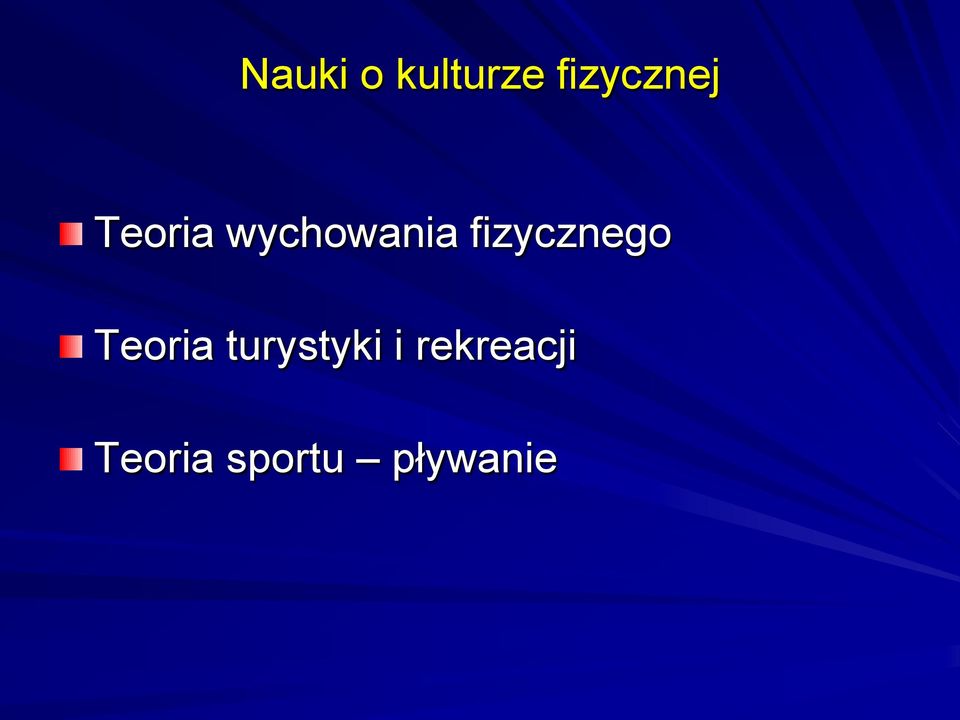 fizycznego Teoria