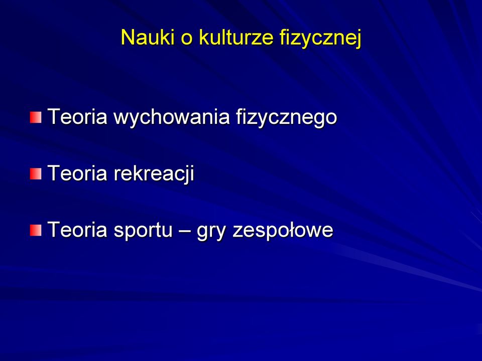 wychowania fizycznego