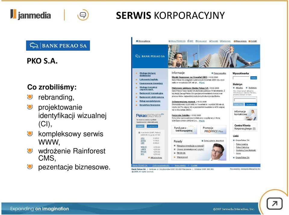 Co zrobiliśmy: rebranding, projektowanie