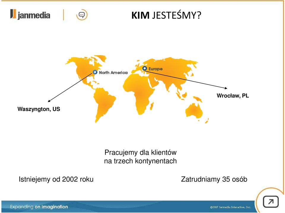 Pracujemy dla klientów na trzech