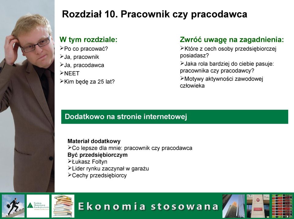 Jaka rola bardziej do ciebie pasuje: pracownika czy pracodawcy?