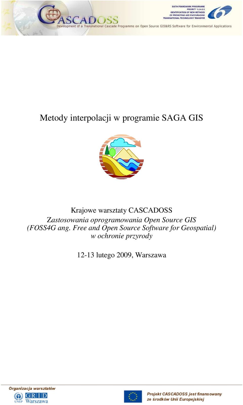 Source GIS (FOSS4G ang.