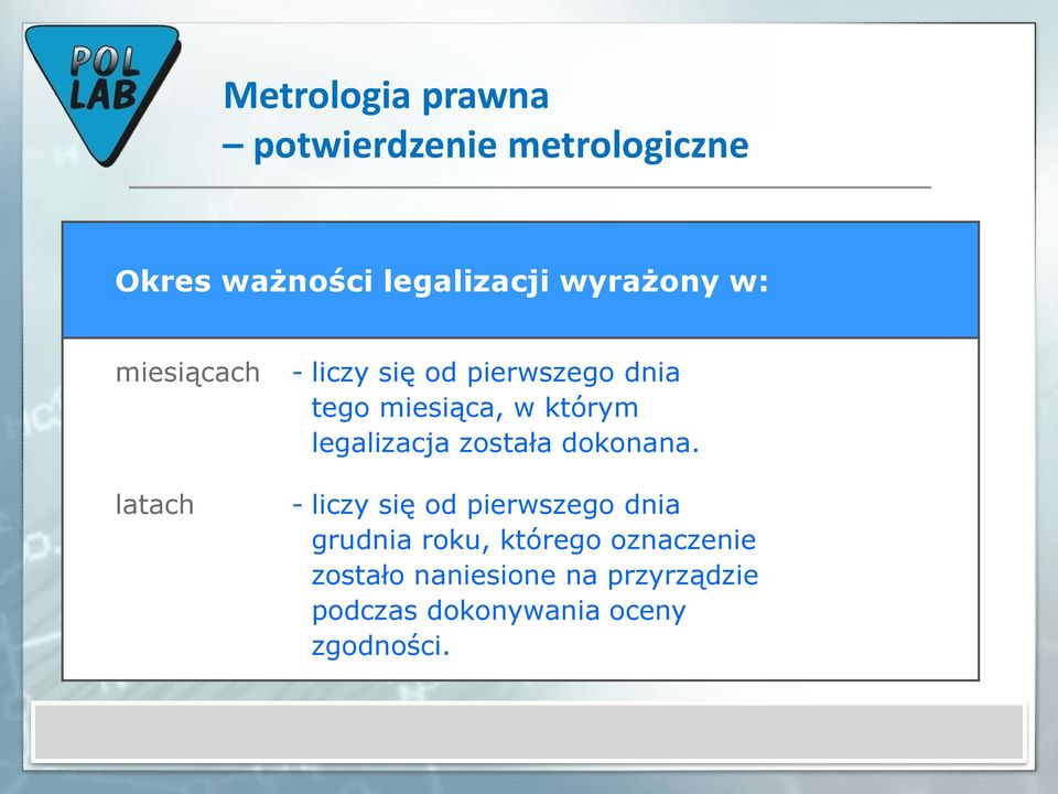 legalizacja została dokonana.