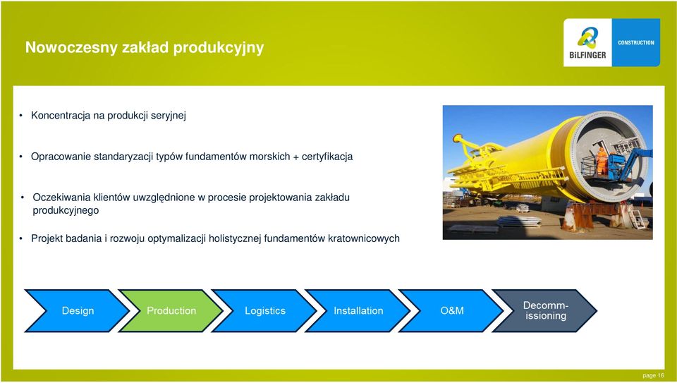 Oczekiwania klientów uwzględnione w procesie projektowania zakładu