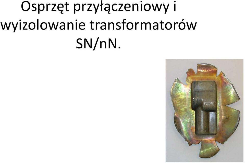 i wyizolowanie