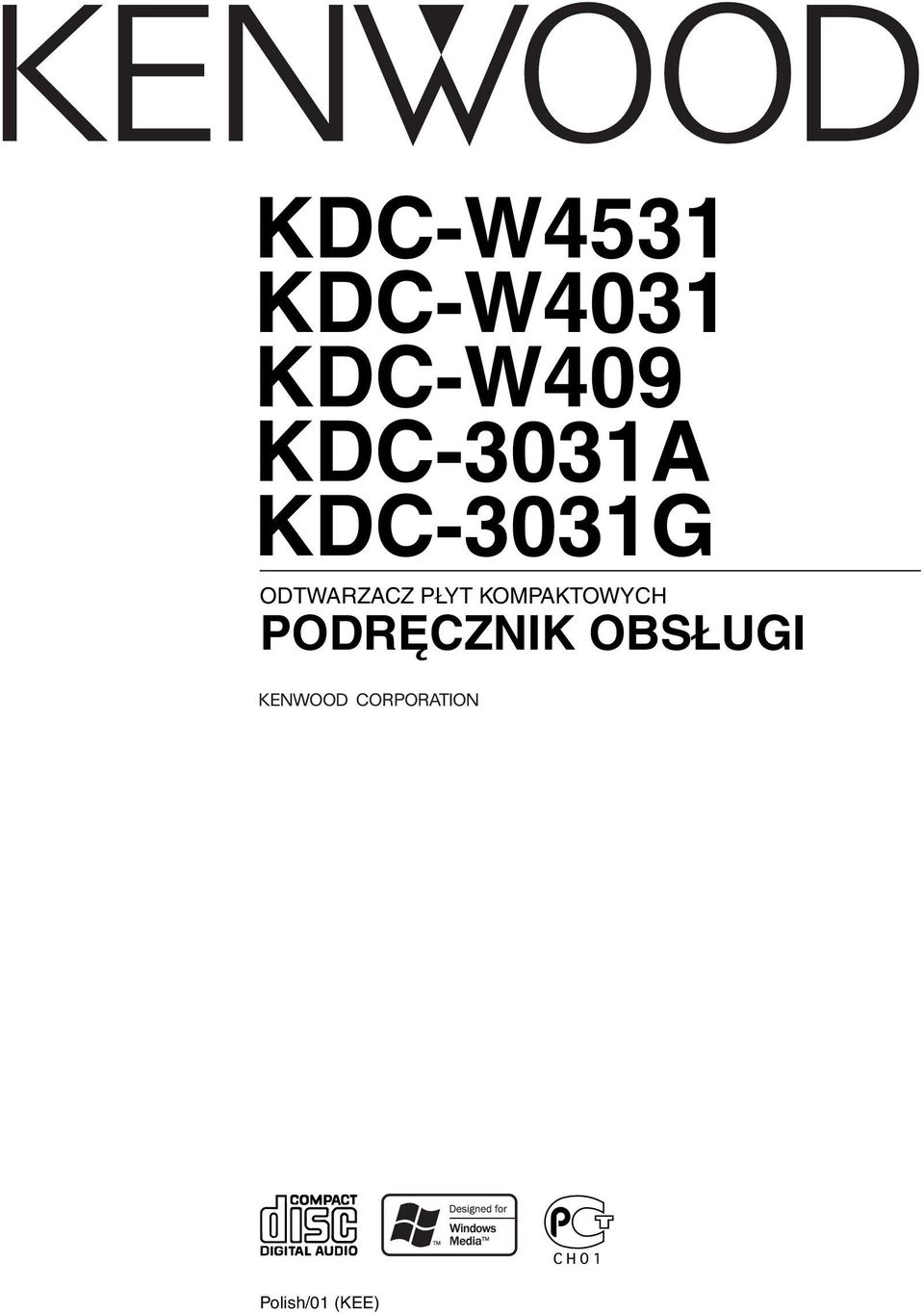KDC-3031G ODTWARZACZ PŁYT