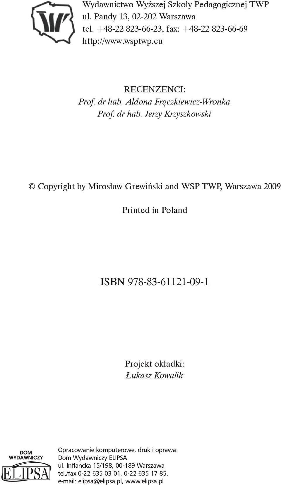 Aldona Frączkiewicz-Wronka Prof. dr hab.