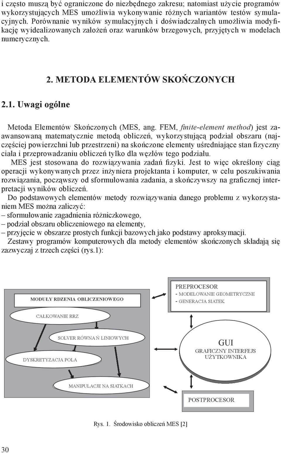 METODA ELEMENTÓW SKOŃCZONYCH Metoda Elementów Skończonych (MES, ang.