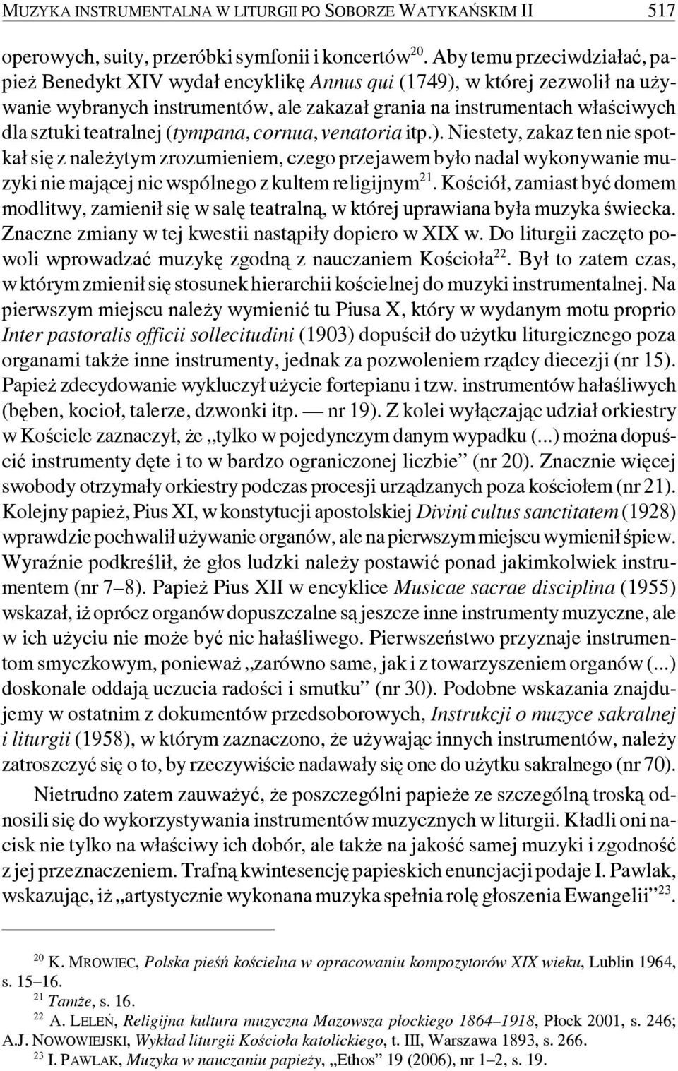 teatralnej (tympana, cornua, venatoria itp.).