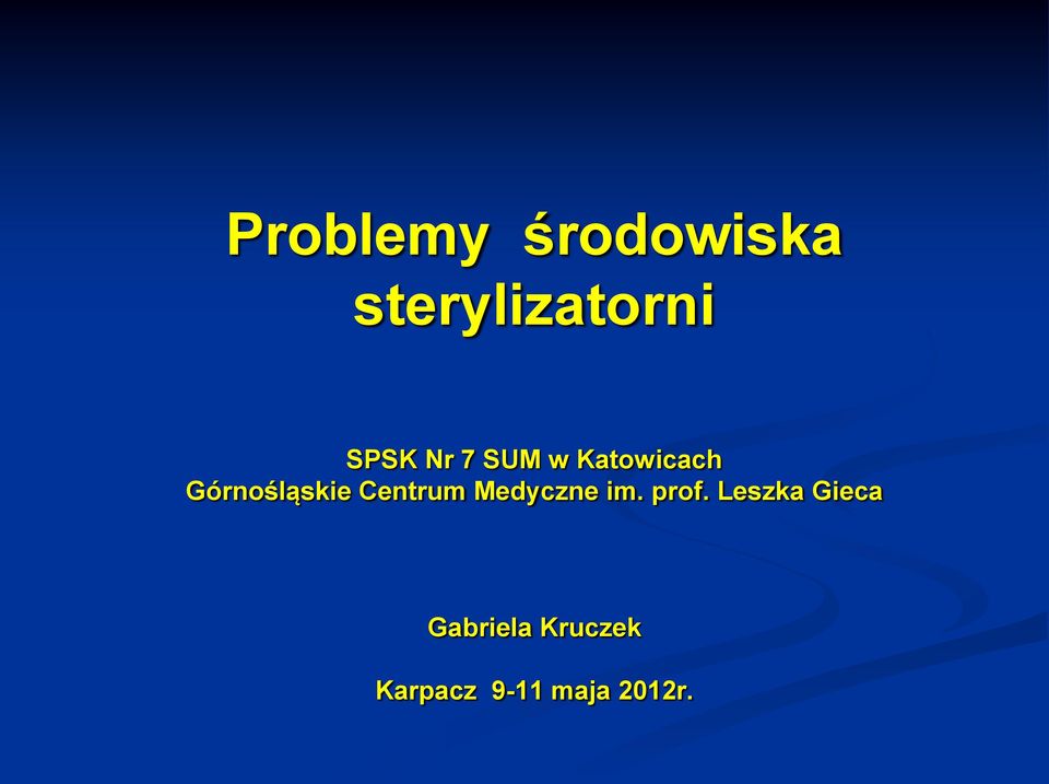 Górnośląskie Centrum Medyczne im. prof.