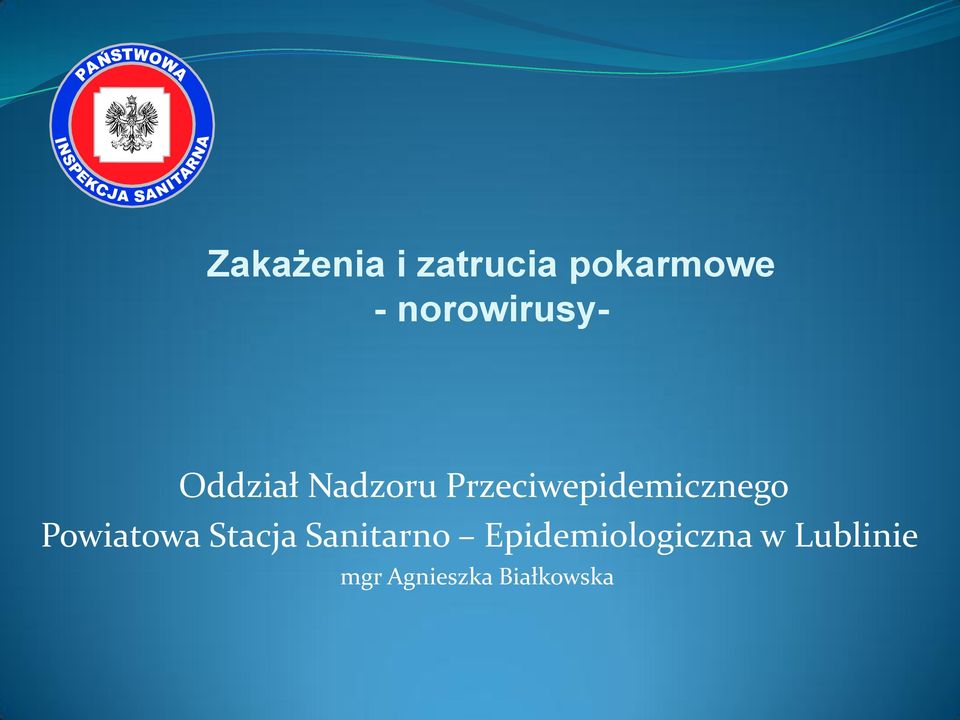 Przeciwepidemicznego Powiatowa Stacja