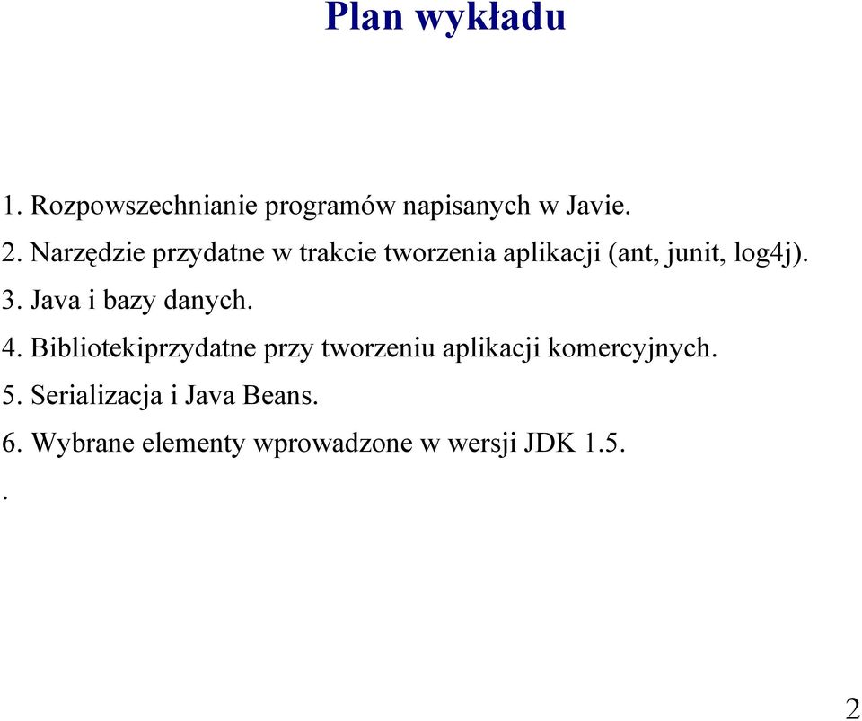 Java i bazy danych. 4.