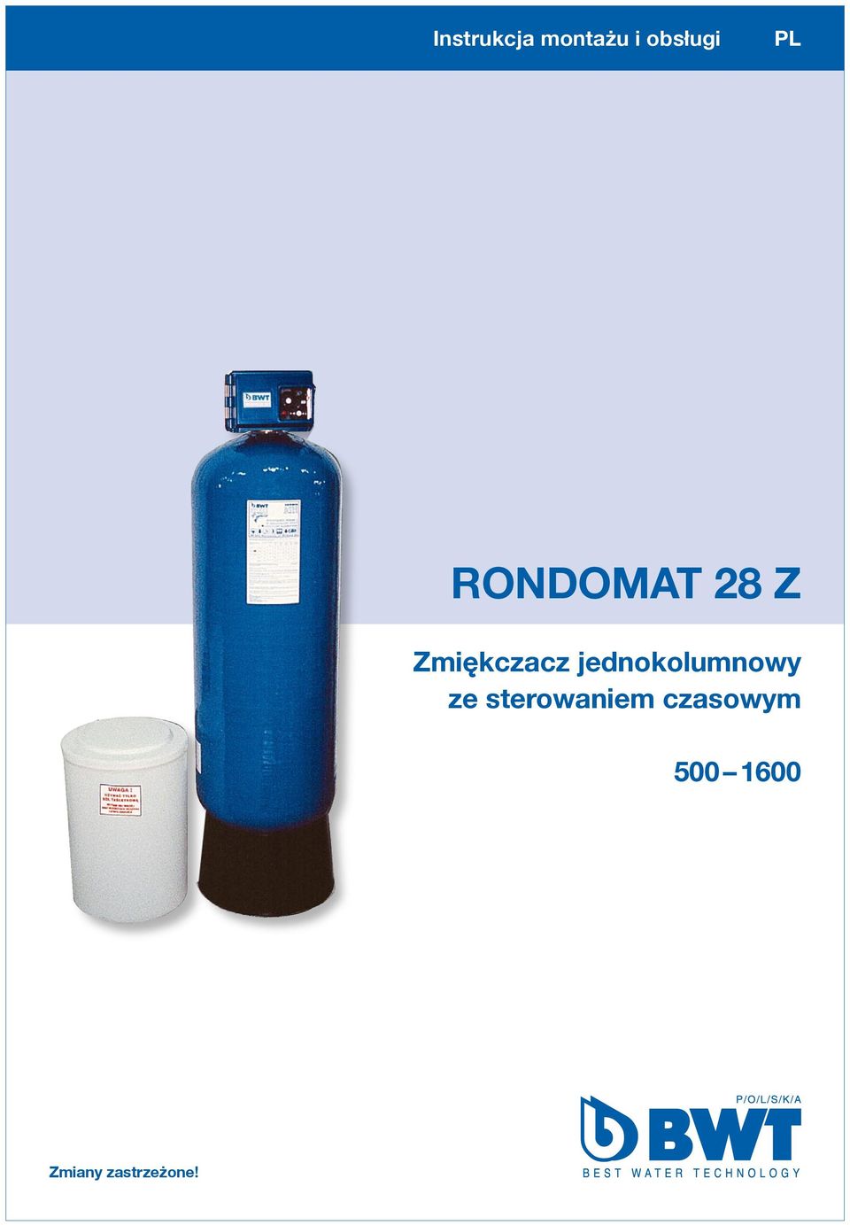 jednokolumnowy ze sterowaniem