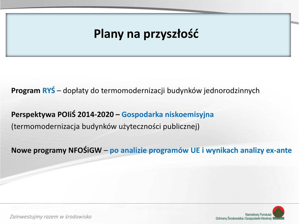 niskoemisyjna (termomodernizacja budynków użyteczności publicznej)