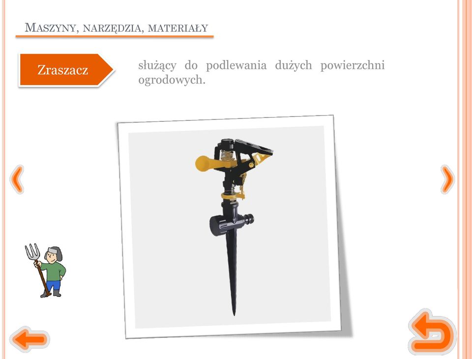 służący do podlewania