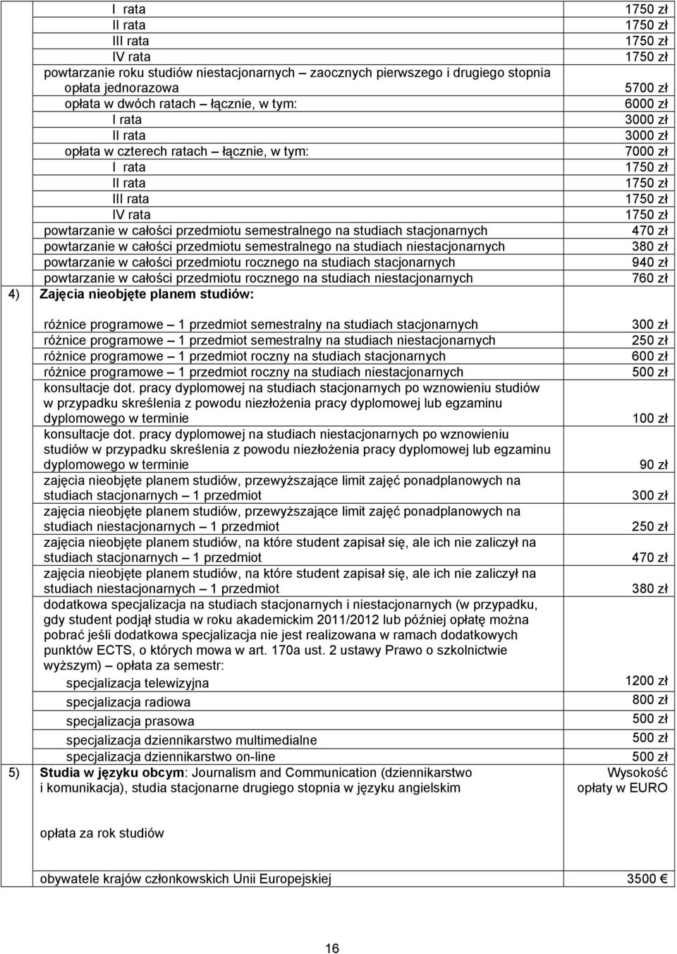 programowe 1 przedmiot semestralny na studiach stacjonarnych różnice programowe 1 przedmiot semestralny na studiach niestacjonarnych różnice programowe 1 przedmiot roczny na studiach stacjonarnych