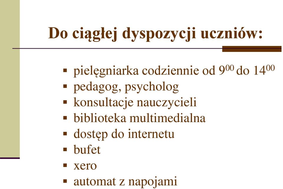 konsultacje nauczycieli biblioteka