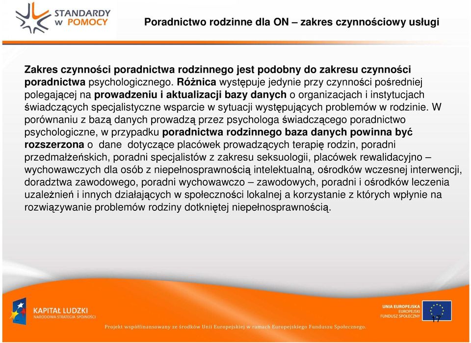 problemów w rodzinie.