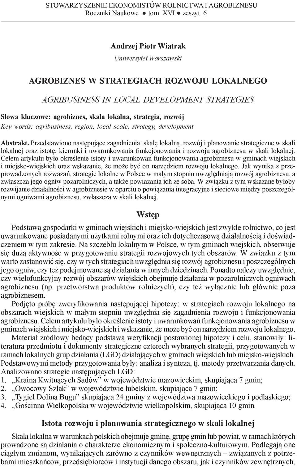 development Abstrakt.