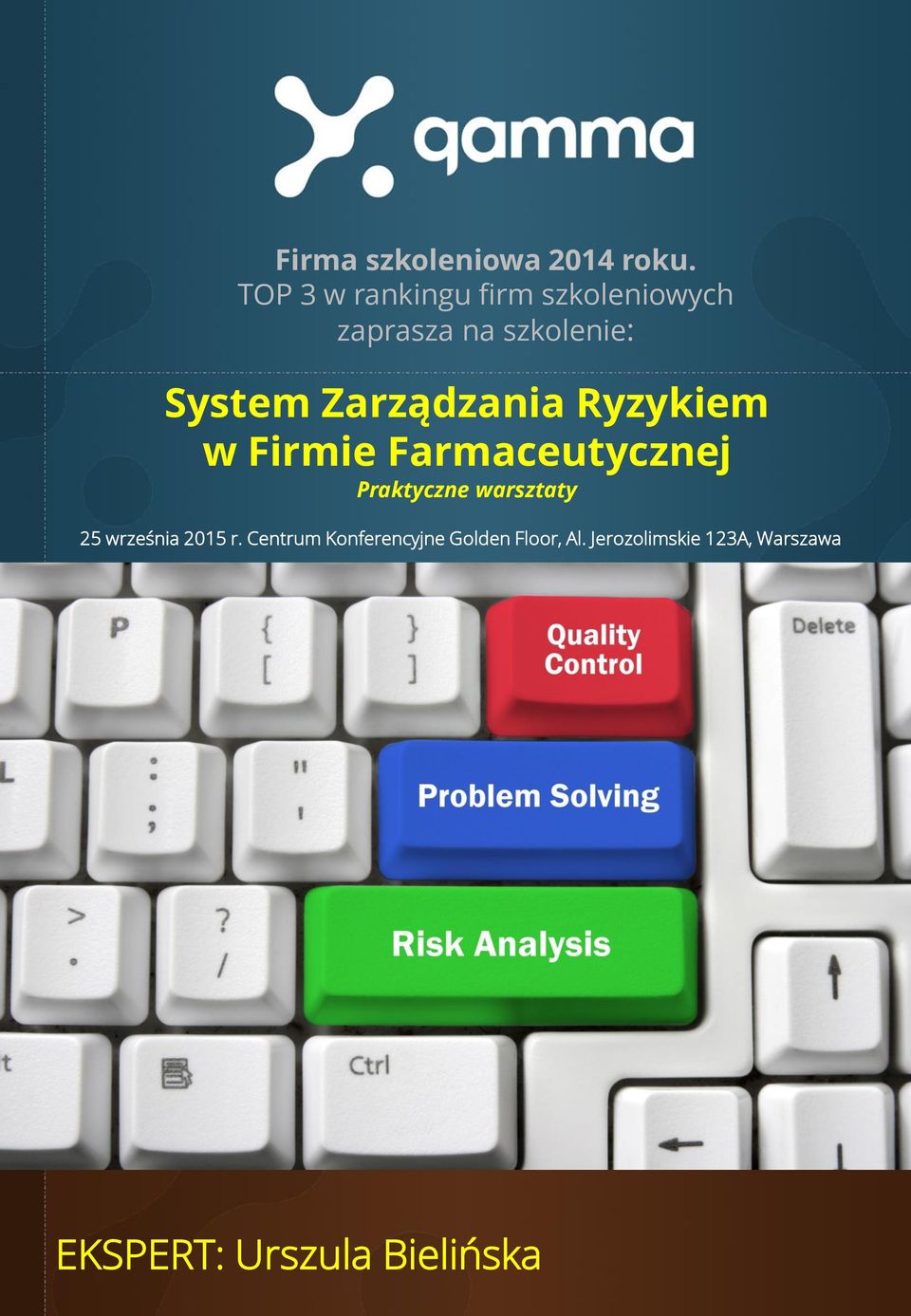 szkolenie: Praktyczne warsztaty 25 września 2015 r.