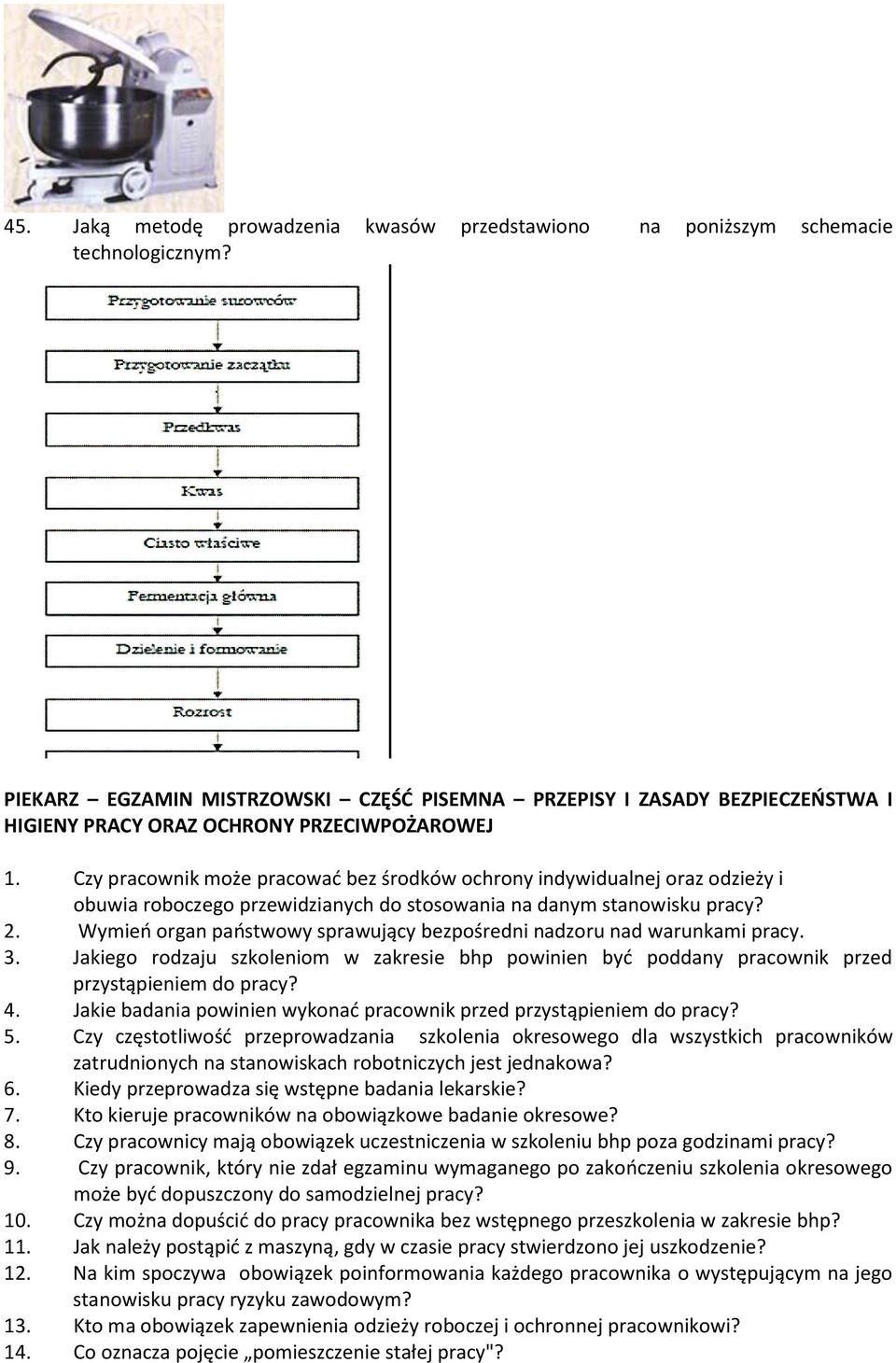 Czy pracownik może pracować bez środków ochrony indywidualnej oraz odzieży i obuwia roboczego przewidzianych do stosowania na danym stanowisku pracy? 2.