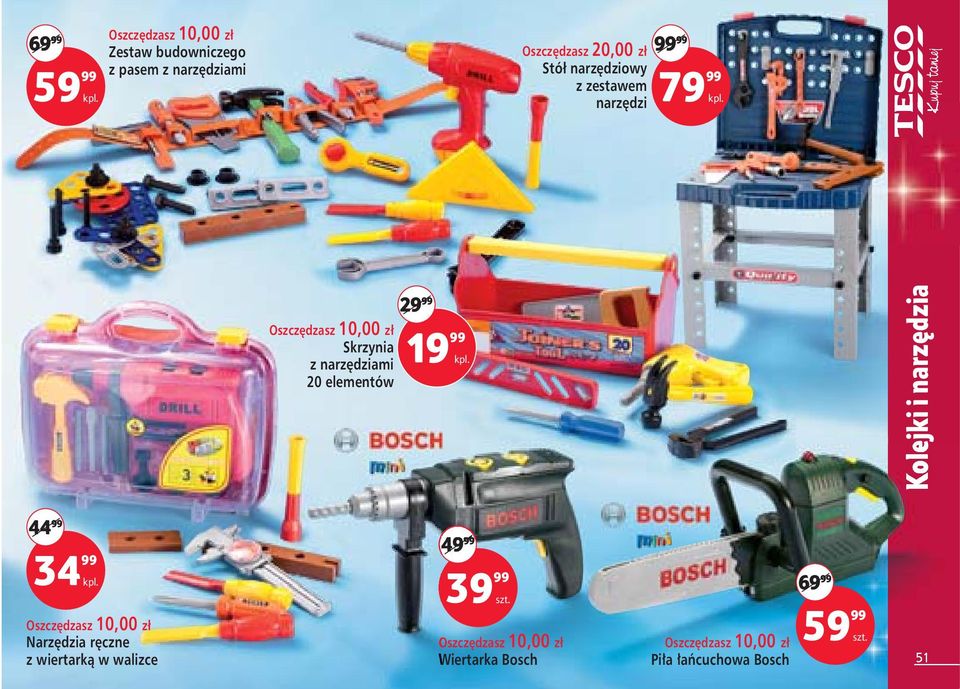 z wiertarkà w walizce Skrzynia 19 99 z narz dziami 20 elementów 49