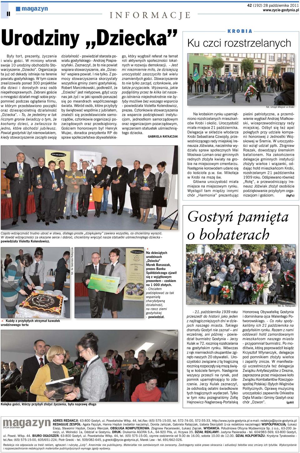 Antoni Huchrak, lat 7, SP Krobia. - Filip Kowalik Alicja Wodarczyk, lat 6, SP Krobia Spotkanie z Przemkiem Kossakowskim Premiera filmu Planeta Singli 2. Rozstrzygnicie konkursu plastycznego Eko-Sowa