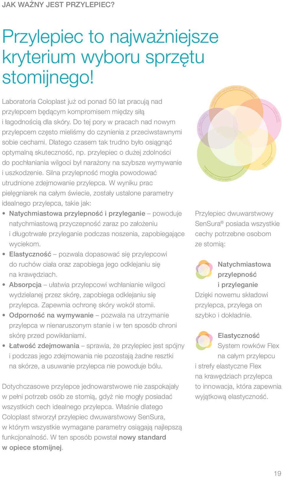 Do tej pory w pracach nad nowym przylepcem często mieliśmy do czynienia z przeciwstawnymi sobie cechami. Dlatego czasem tak trudno było osiągnąć optymalną skuteczność, np.