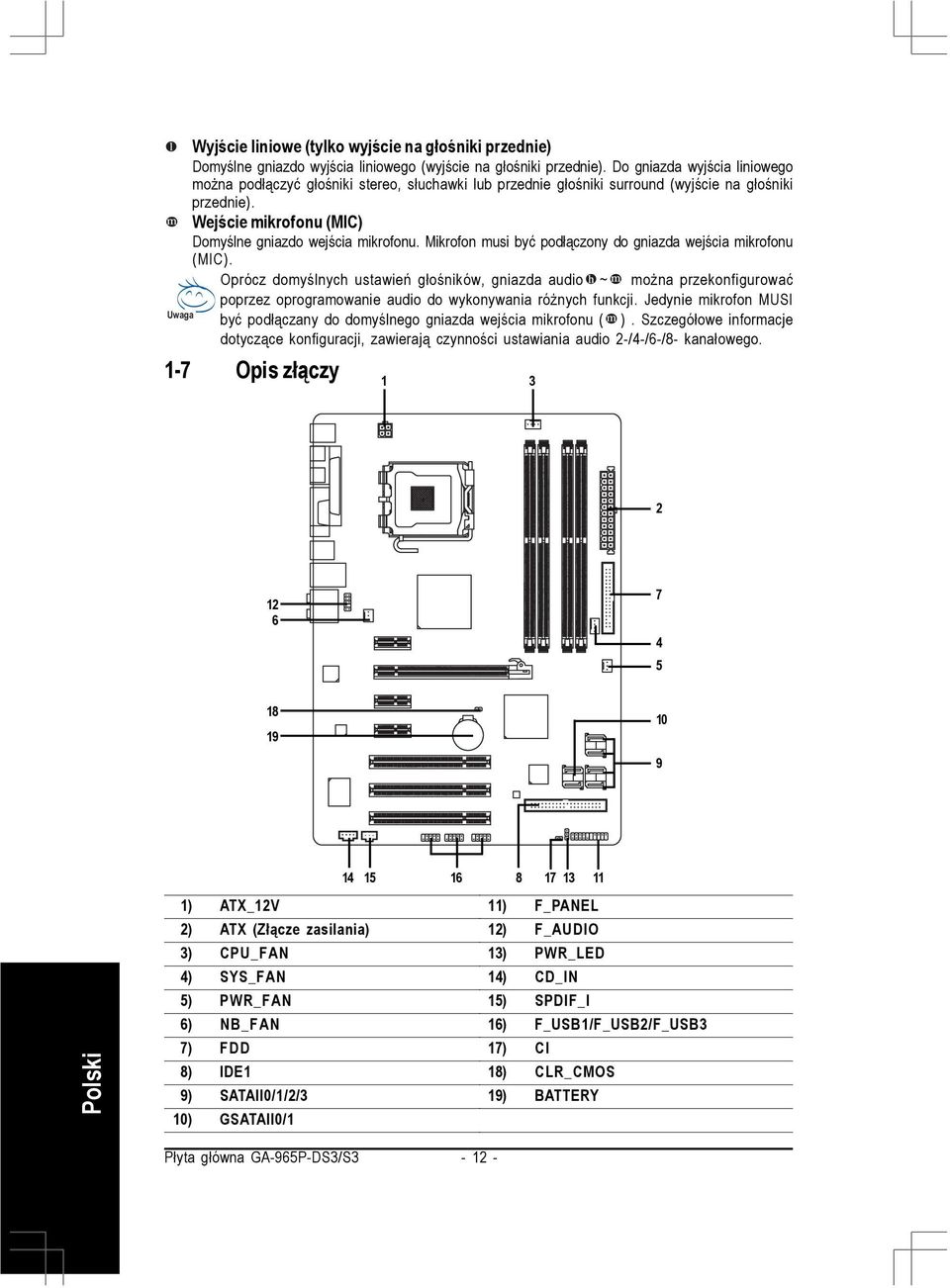 Mikrofon musi być podłączony do gniazda wejścia mikrofonu (MIC).