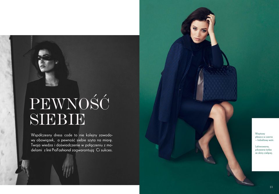 Twoja wiedza i doświadczenie w połączeniu z modelami z linii ProFashional