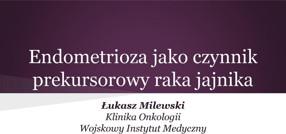 Łukasz Milewski Klinika