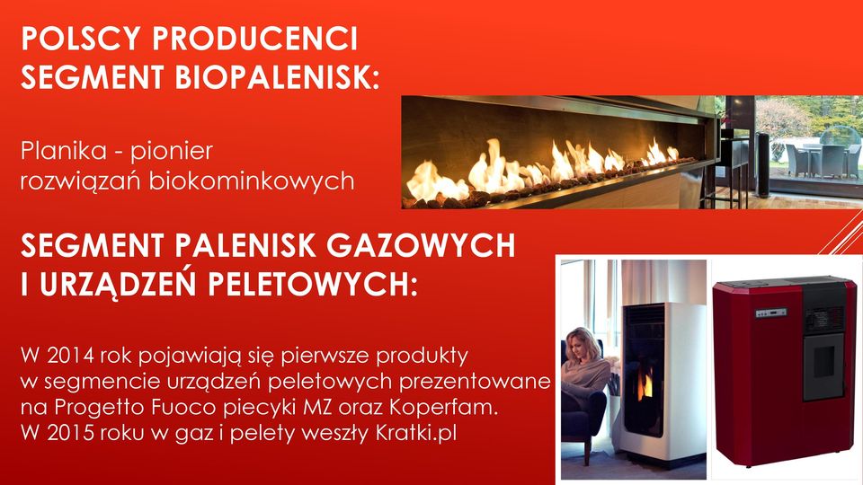 pojawiają się pierwsze produkty w segmencie urządzeń peletowych prezentowane