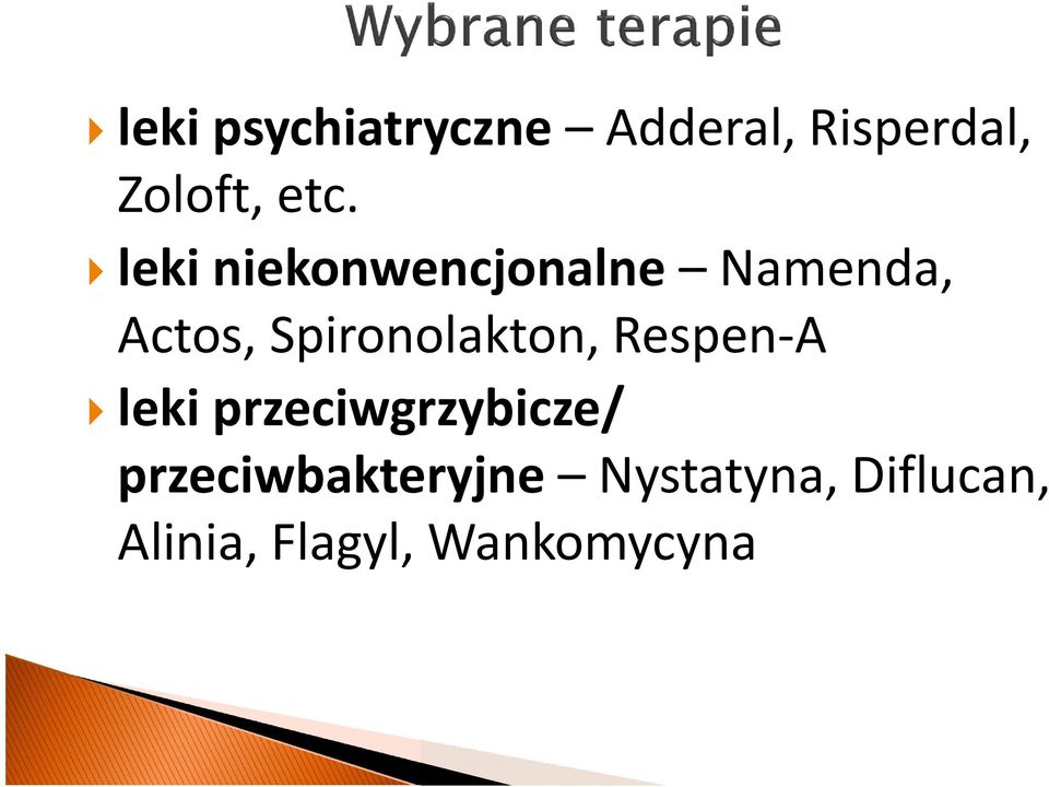 Spironolakton, Respen-A leki przeciwgrzybicze/