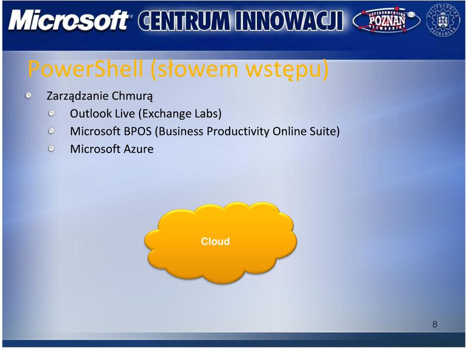 Microsoft BPOS (Business Productivity
